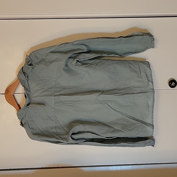 Sundance Ruffle Button Down Blouse - Picture 4 of 5